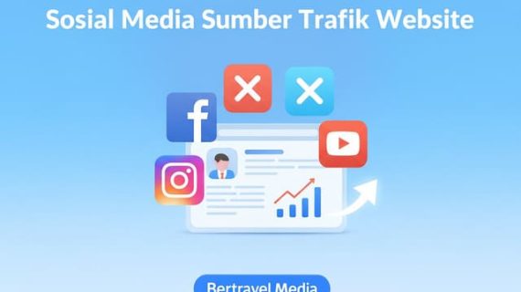 Sumber trafik blog ataupun website bukan hanya mesin pencari saja tapi juga sosial media