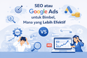 SEO atau Google Ads untuk Bimbel, Mana yang Lebih Efektif